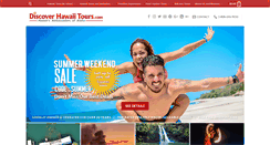 Desktop Screenshot of discoverhawaiitours.com